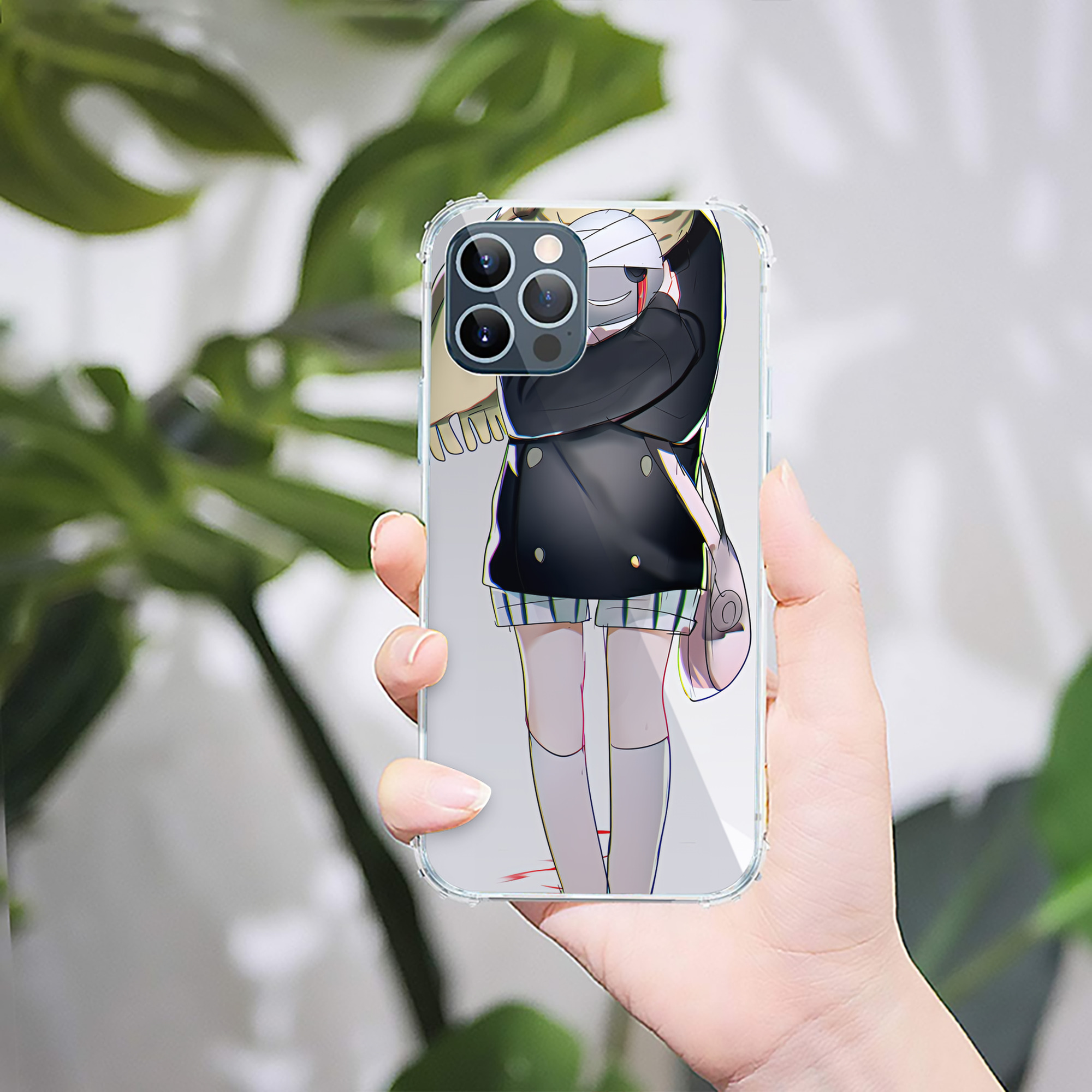 （画像用） 文豪ストレイドッグス Bungo Stray Dogs 【iPhone 12シリーズ対応】透明スマホケース（クリアソフトケース）